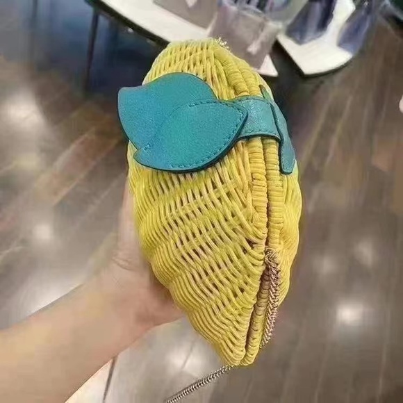 Kate spade lemon crossbody bag NWT - Picture 5 of 8